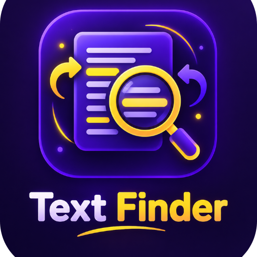 Text Finder App Logo